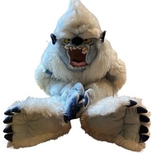 Disney Expedition Everest Yeti Figure Plush Giant 18" Pajama Holder Vintage